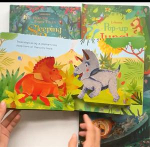 【Stock in Philippines】Usborne POP-UP Book Board Book 3D Flap Picture Book Lift The Flap Children Activity Book Educational Toy Early Learning Tool For Toddler Infant Baby English Learning Materials for Kids Bedtime Reading Gift for Christmas Birthdays