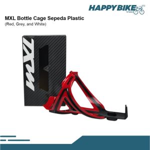 MXL Dudukan Tempat Botol Minum Sepeda Bottle Cage Bahan Plastik Holder Botol