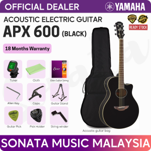 Yamaha APX600 Thin-line Cutaway Acoustic-Electric Guitar - Natural Color ( APX 600 )