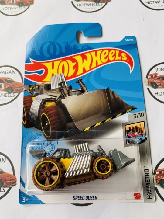 HOT WHEELS HOTWHEELS SPEED DOZER COKLAT HW METRO LOT C 2021 HW