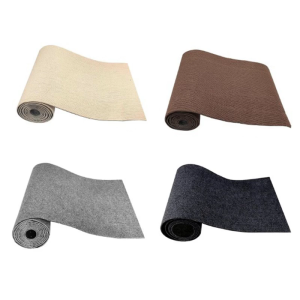 2pcs Customizable Cats Tree Guard Mats Anti Slip Adhesive Backing Heavy Duty Polyester Floor Protectors