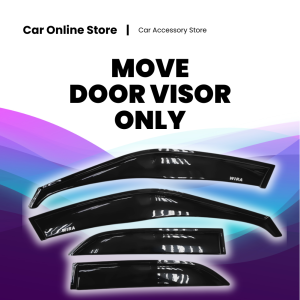 Perodua Kancil (4PCS) Mugen / Standard / Move Air Press Window Door Visor Reduce Heat