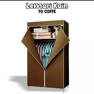 PALING BEST SELLER!! Lemari Kain Resleting Murah  / Lemari Baju Multifungsi dengan Tempat Gantungan Baju dan Penutup Debu Full Resleting / Lemari Portable Lemari Pakaian Portable