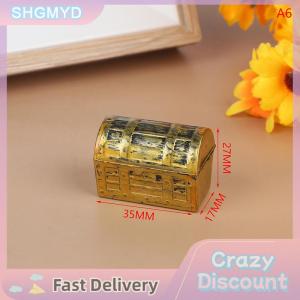 SHGMYD ของตกแต่งบ้านตุ๊กตา1:12ขนาดเล็กอุปกรณ์ตกแต่งบ้านตุ๊กตาขนาดเล็ก Ruyi แท่งทองคำแท่งแท่งทองแท่งเล็กเหรียญทองแดง