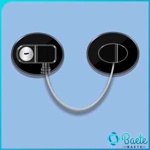 Baete Childrens Safety Lock Baby Window Safety Limit Lock with Key Refrigerator Door Locks