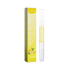 OceAura Bút Tinh Dầu Dưỡng Móng 3ml – Hương Chanh Làm Mềm Da Viền Móng Phục Hồi Bề Mặt Móng Cải Thiện Móng Thô Ráp