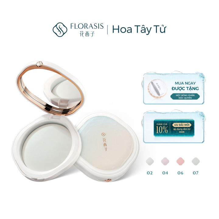 Florasis ( Hoa Tây Tử) Phấn Phủ Dạng Nén Flawless Jade Breathable - Kết ...
