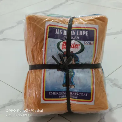 COD JAS HUJAN PLASTIK SETELAN 1 LSN