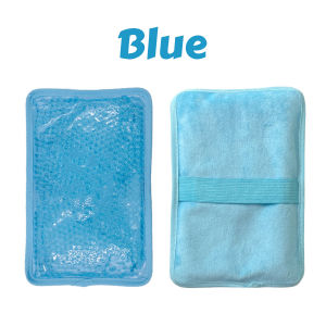 Reusable Hot Cold Pack Gel Ice Pack Soft Plush Cover Cold Compress Heat Pack For Home Travel Sports