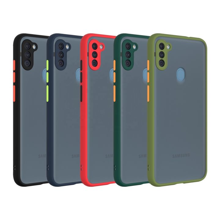 Colour Samsung M11 Full Cover SILIKON SAMSUNG M11 CASE ANTI CRACK