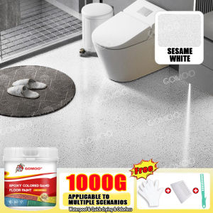 5KG Epoxy Colored Sand Self Leveling Floor Paint Wear Resistant Slip Resistant Imitation Marble