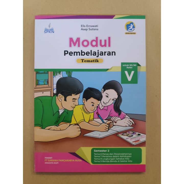 BUKU KELAS 5 SD MODUL PEMBELAJARAN TEMATIK SEMESTER 2 | Lazada Indonesia