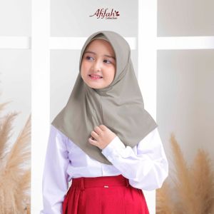 HIJAB BERGO JERSEY ANAK SD KLS 1-5 KERUDUNG ANAK SD / TERLPOPULER / HIJAB BERGO OVAL JERSEY ANAK /JILBAB INSTAN - AFIFAH COLLECTION
