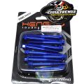 HENG BOLTS POPULAR ORIGINAL REAL TITANIUM ( LASER PRINT) 6 MM BLUE BOLTS (SOLD PER PIECE). 