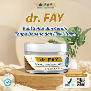COD dr FAY Cream Original Penghilang Bopeng Hilangkan Flek Hitam Membandel di Wajah Aman BPOM day