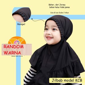 kerudung krudung kudung jilbab hijab instan anak ank bayi perempuan lucu model terbaru umur 0-6 bulan 6-12 bula 12-18 bulan 1 2 3 4 5 6 tahun model Lipit KCB