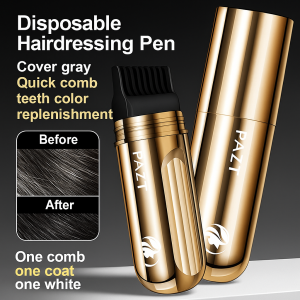 Quick Hairdressing Covering Gray Hair Temporary Colorless Disposable Pen