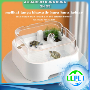 LEPET Aquarium Kura Kura GH 05 / Kandang Kura Kura