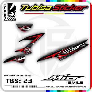 Sticker Striping Variasi Motor Mio Smile - Stiker Striping Variasi Mio Smile. TBS.23