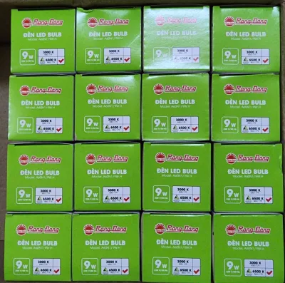 Bóng đèn led bulb Rạng Đông 9w trắng chính hãng