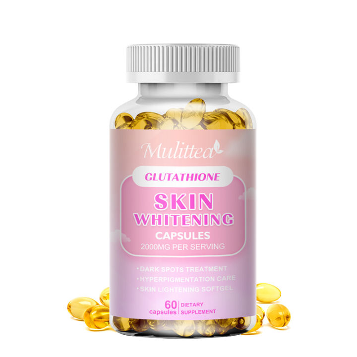 Reduced L Glutathione Whitening Capsule Effective Skin Lightening