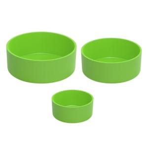 Reptiles Water Bowls Set of 3 For Lizards Turtles Snakes Easy Clean Plastic Feeding Dishes for Small Pet Terrarium