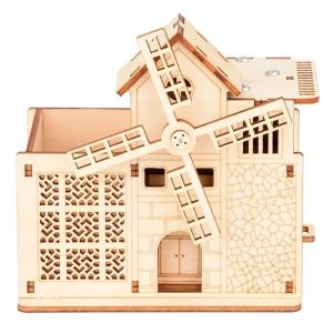 Mainan Puzzle Music Box Diy Kotak Music Kayu Mainan Puzzle Edukasi Anak