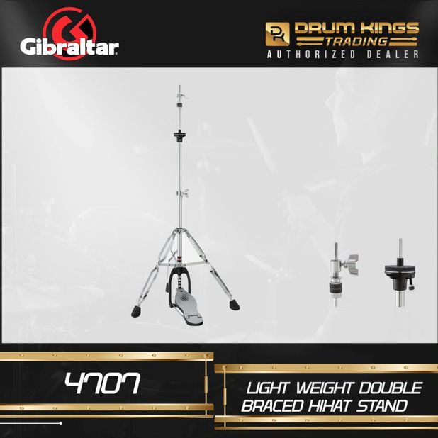 Gibraltar 4707 Double Braced Lightweight Hi Hat Stand | Lazada PH