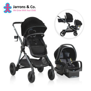 [Jarrons & Co] Evenflo Pivot Xpand Modular Travel System with LiteMax Infant Car Seat - Online Exclusive (1 Year Warranty)