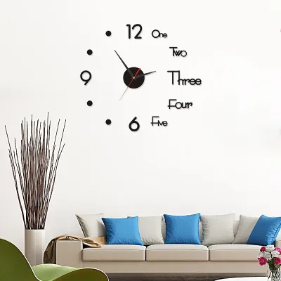 Homesick นาฬิกาติดผนัง นาฬิกา DIY ขนาดเล็ก 1481