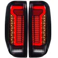 ไฟท้าย ไฟท้ายแต่ง LED รุ่น นิสสัน นาวารา NISSAN NAVARA D40 ปี 2005 - 2013 สีสโม็ก ข้าง ซ้าย + ขวา จำนวน 1 คู่. 