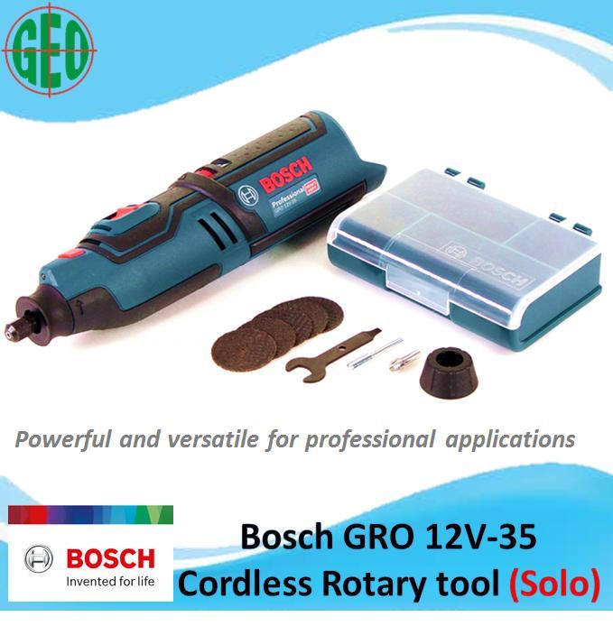 Bosch 12V GRO 12V 35 Professional Cordless Rotary tool With L Boxx