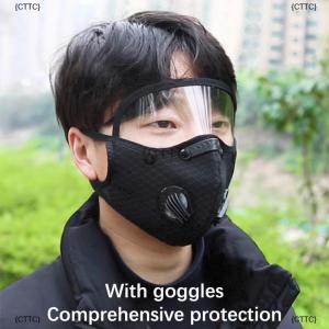{CTTC} Electric Motorcycle Mens And Womens Windproof Riding Sun Shield Face Mask Windproof Protection Cover Full Face Mask