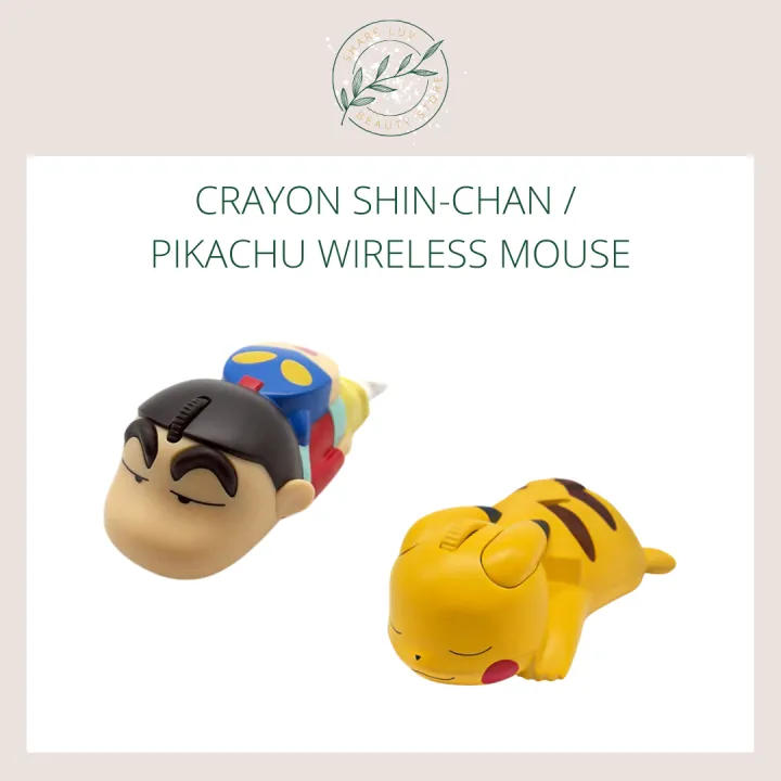 [Ready Stock] Crayon Shin-Chan / Pikachu Wireless Mouse / 蜡笔小新/皮卡丘鼠标