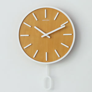 Minimalist Nordic Series Wall Clock Swing Art Hot Sale Home Living Room Clock Simple Retro Creative INS Wall Decoration
