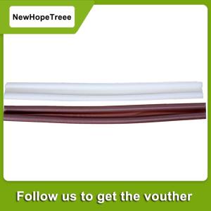 NewHopeTreee แถบซีลประตูด้านล่างยืดหยุ่น95ซม. แถบกันฝนสำหรับประตูกันลม