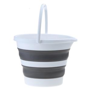 Folding Water Bucket Portable Collapsible Buckets Space Saving Outdoor Water Pail for Garden Camping Fishing Car Washing