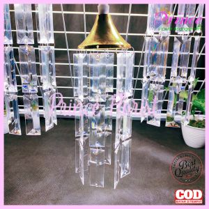 Lampu Gantung Rumbai Akrilik 1 Set Isi 10 Lampu Dekor  ubur ubur KristalPelaminan Wedding Event  Lampu Rumbai LED /Home Decor/Hiasan Dekorasi Pernikahan