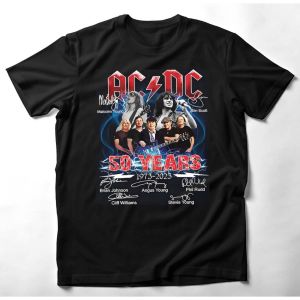 Danshop - T-Shirt Atasan ACDC MERIAM Kaos Distro Musik BAND Bahan 24s