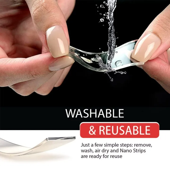 120/240Pcs%20Reusable%20Double%20Sided%20Tape%20/%20Transparent%20Nano%20Tapes%20/%20Self%20Adhesive%20Waterproof%20Tapes%20/%20Seamless%20Wall%20Stickers%20-%20Image%208