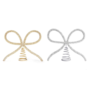 Thời gian dài ngọn cây giáng sinh kim loại trang trí nơ sự lựa chọn thân thiện với người dùng cho môi trường nhà theo mùa