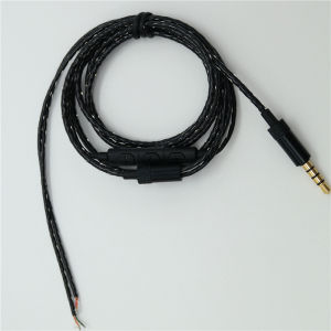 New Product 3 Button Mobile Phone Headset Wire Semi-Finished Products DIY Compatible with Line Controlled Audio Line Wire with Tuning