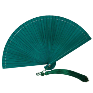 ORIGE HOUSE Chinese Style Solid Color Bamboo Fan Portable Exquisite Elegant Handheld Fans Photography Props Retro Tassel Folding Fan Home Decoration