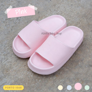 Sandal Selop Wanita Terbaru 2024 Sendal Filp Flop Perempuan Spon Eva Casual Santai Kekinian Model Korea Porto 1068