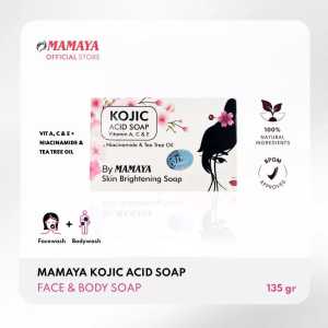 Sabun Kojic Acid Soap By Mamaya - Sabun Pemutih Badan dan Wajah 135gr