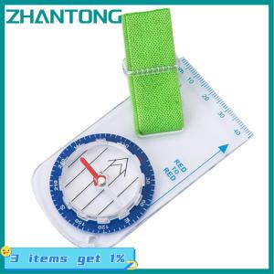 ZHANTONG 1pc Outdoor Professional Thumb Compass Elite Competition Orienteering Compass Portable Compass Map Scale Compass