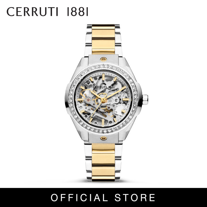 Cerruti 1881 Ruscello Women Watch Elegance Automatic Stainless