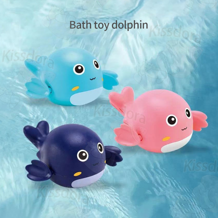 Kissdora%20Children's%20bath%20toys%20dolphin%20shape%20cute%20swimming%20toy%20for%20baby%20-%20Image%206