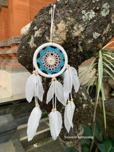 DREAM CATCHER RAJUT 9CM/ DEKORASIHIASAN DINDING