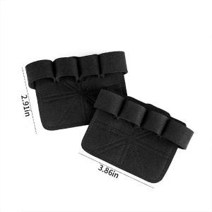 1 Pair Anti-Slip Gym Weight Lifting Gloves Pull Up Exercise Half-finger Gloves